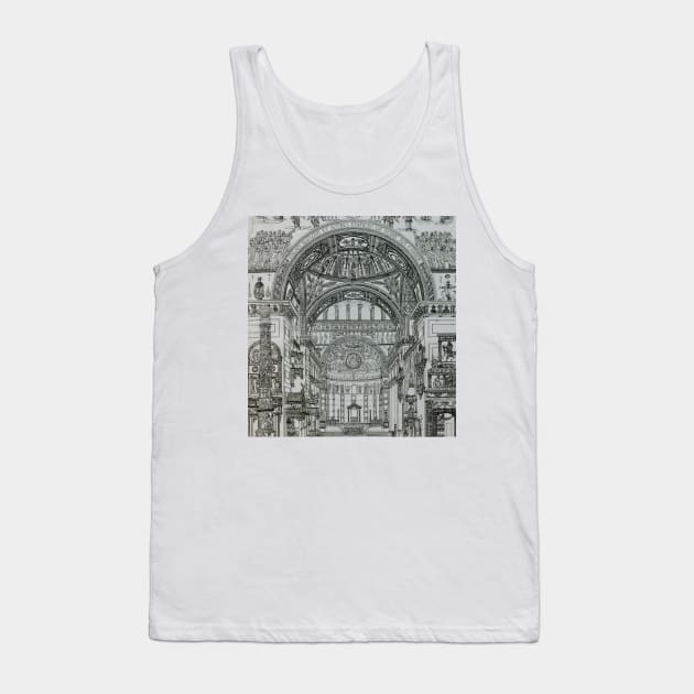Church temple of sublime architecture to God the Father Tank Top by Marccelus